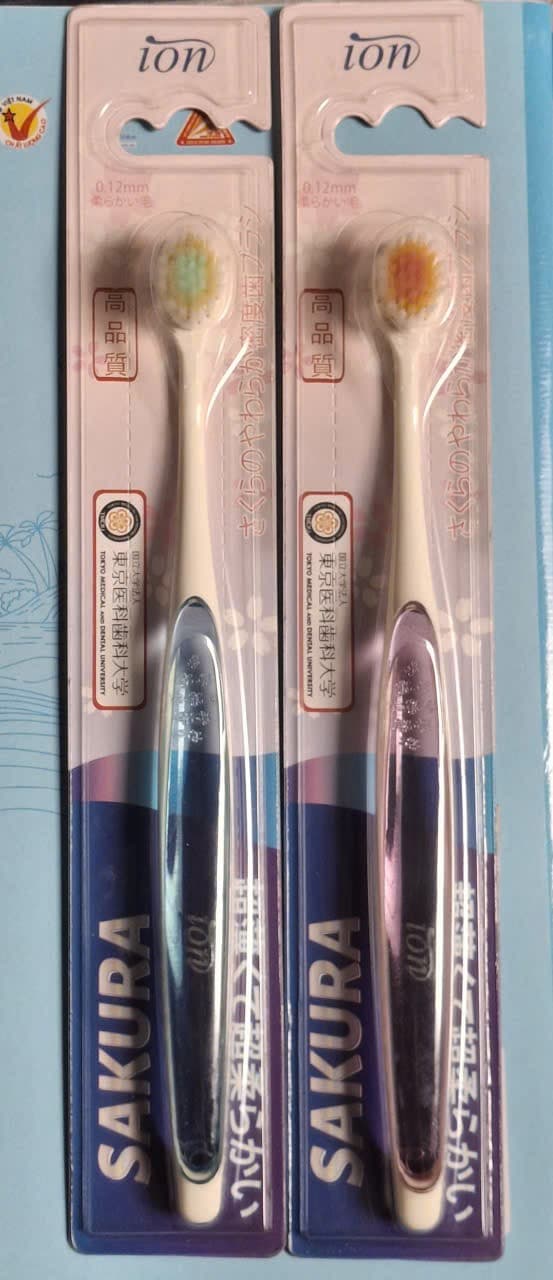         COMBO 2 cái Bàn chải ION-SAKURA