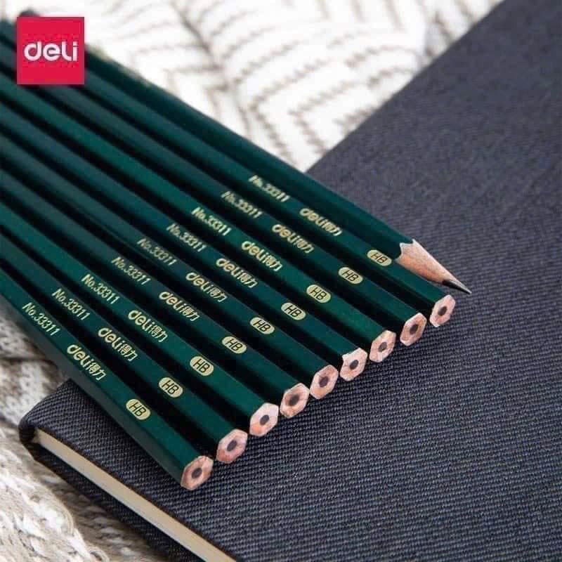 BÚT CHÌ LỤC GIÁC DELI 2B