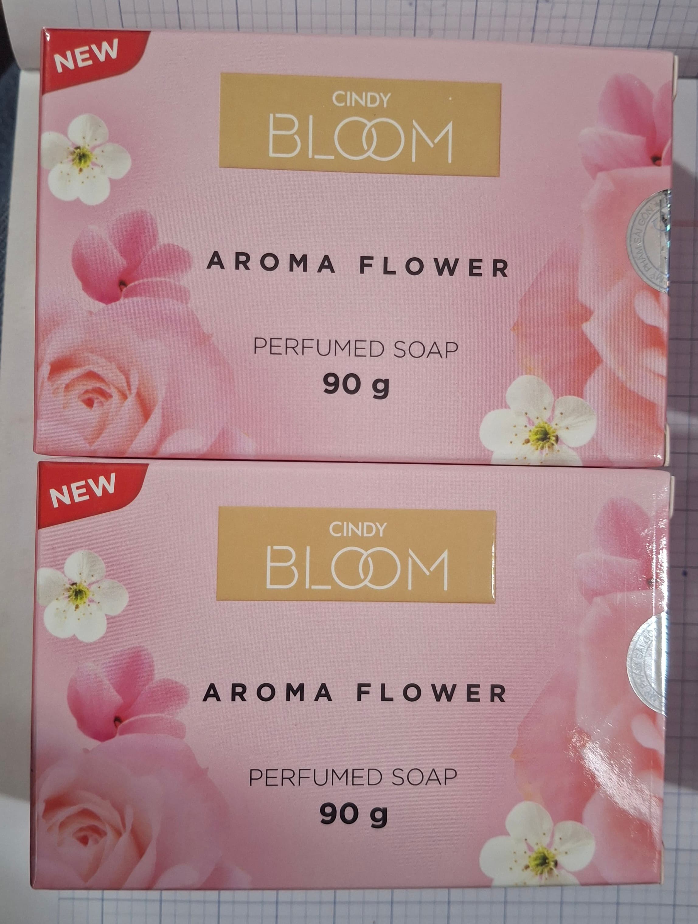 COMBO 2 Xà bông thơm CINDY BLOOM màu hồng