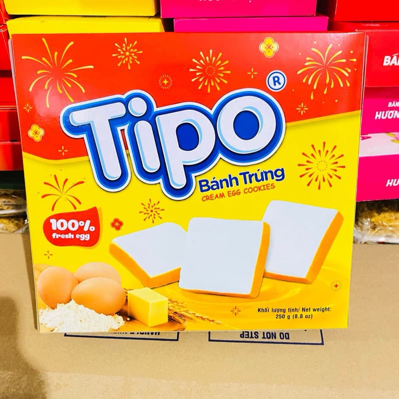 Bánh Tipo Trứng Nướng Hữu Nghị 270g