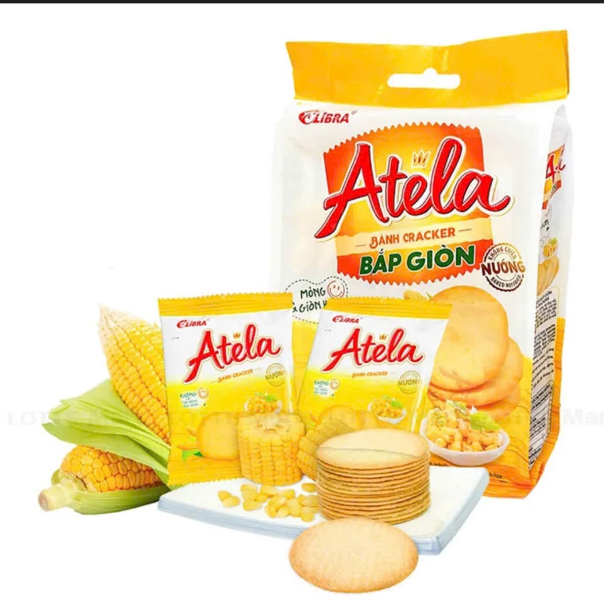     COMBO 2 gói bánh Atela vị ngô vàng