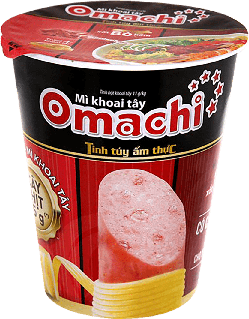 MÌ LY KHOAI TÂY OMACHI-VỊ BÒ HẦM-24 LY/1 THÙNG ảnh 2