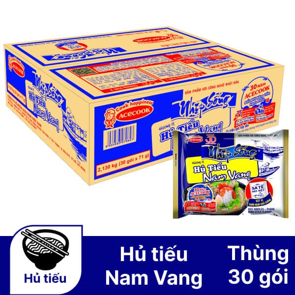 Hủ Tiếu Nam Vang Nhịp Sống - Thùng 30 Gói