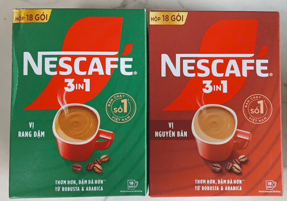 COMBO-2 GÓI NES CAFE 3 IN 1-18 GÓI NHỎ/1 HỘP