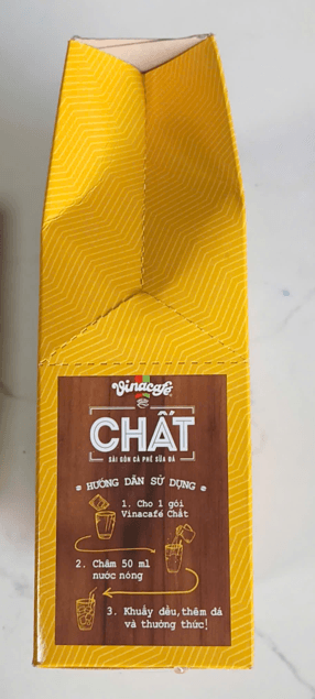 VINA CAFÉ "CHẤT" SÀI GÒN CAFE SỮA ĐÁ-10 GÓI/29GR ảnh 3