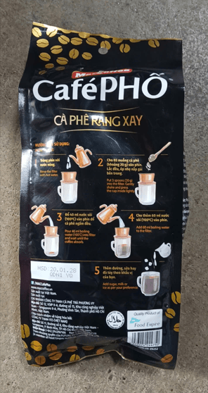 MACCOFFE -CAFE RANG XAY-CHUẨN PHA PHIN-450GR ảnh 2