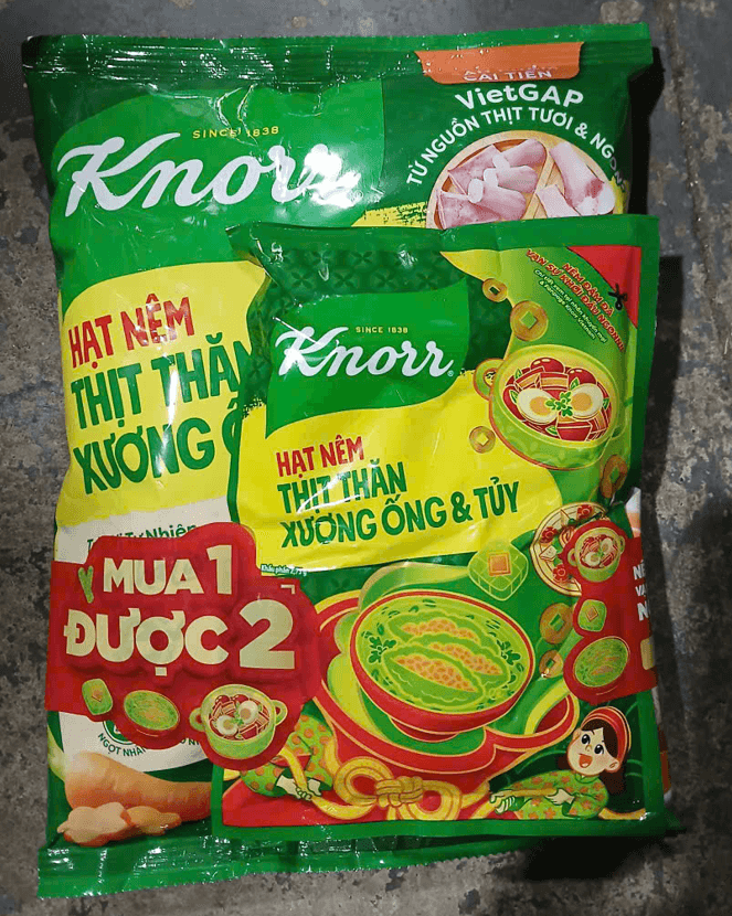 COMBO-2 BỊCH KNOR 900GR+TẶNG 2 GÓI NHỎ