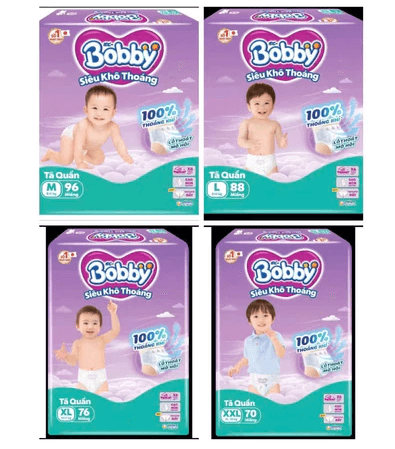 Tả Quần BOBBY Siêu Khô Thoáng M96/ L88/ XL76/ XXL70