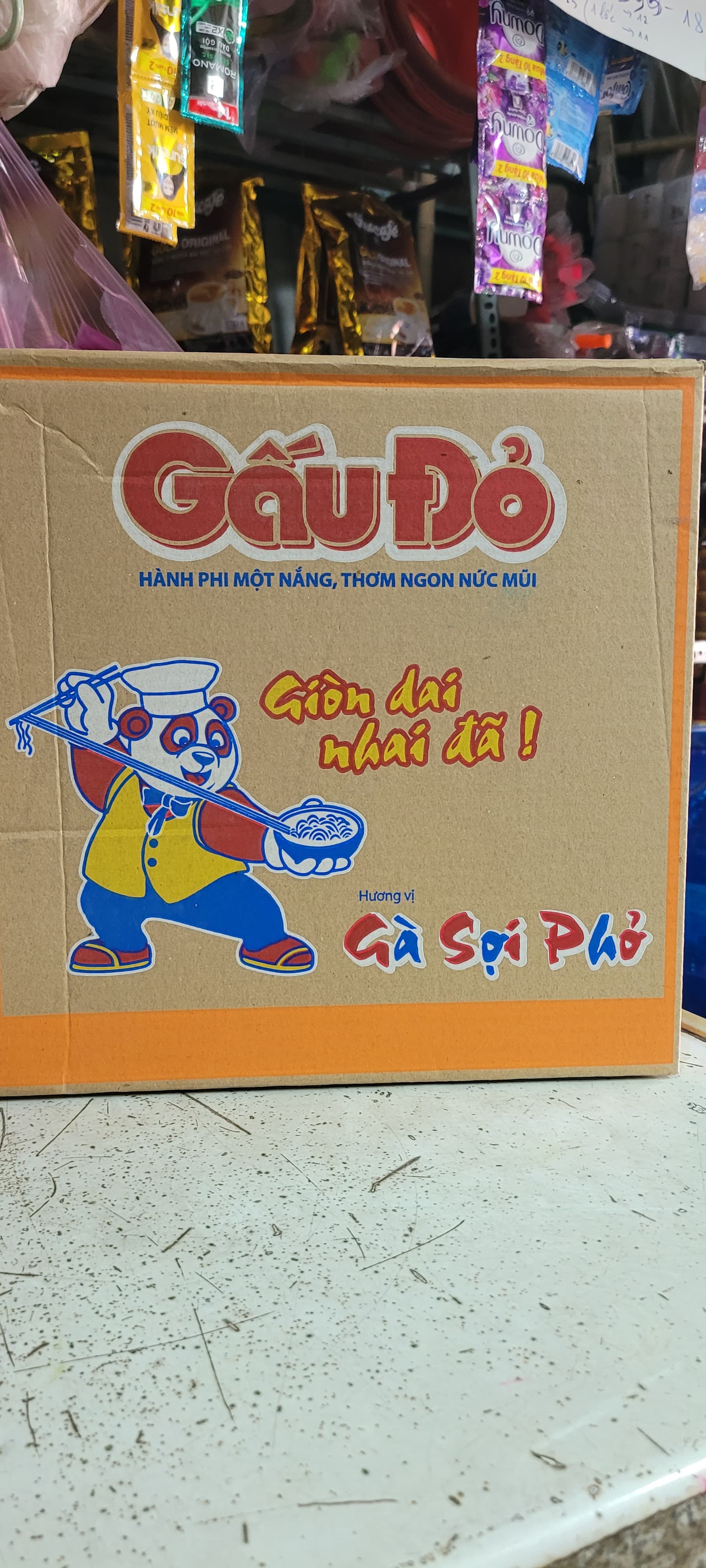 MÌ GÓI  GẤU ĐỎ