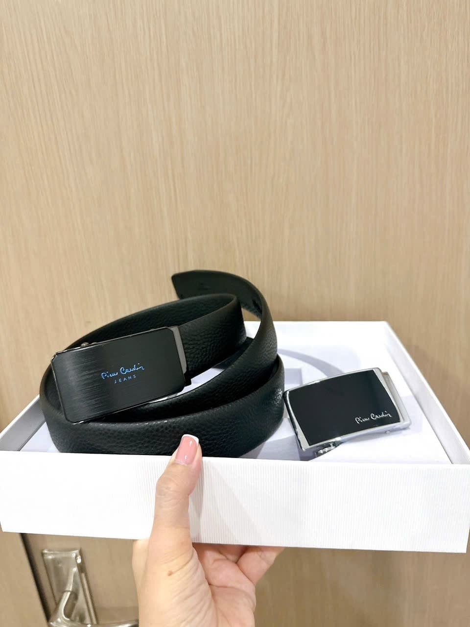 DÂY  NỊT  Pierre Cardin - Set 2 đầu khoá ( Set số 1 ) ảnh 3