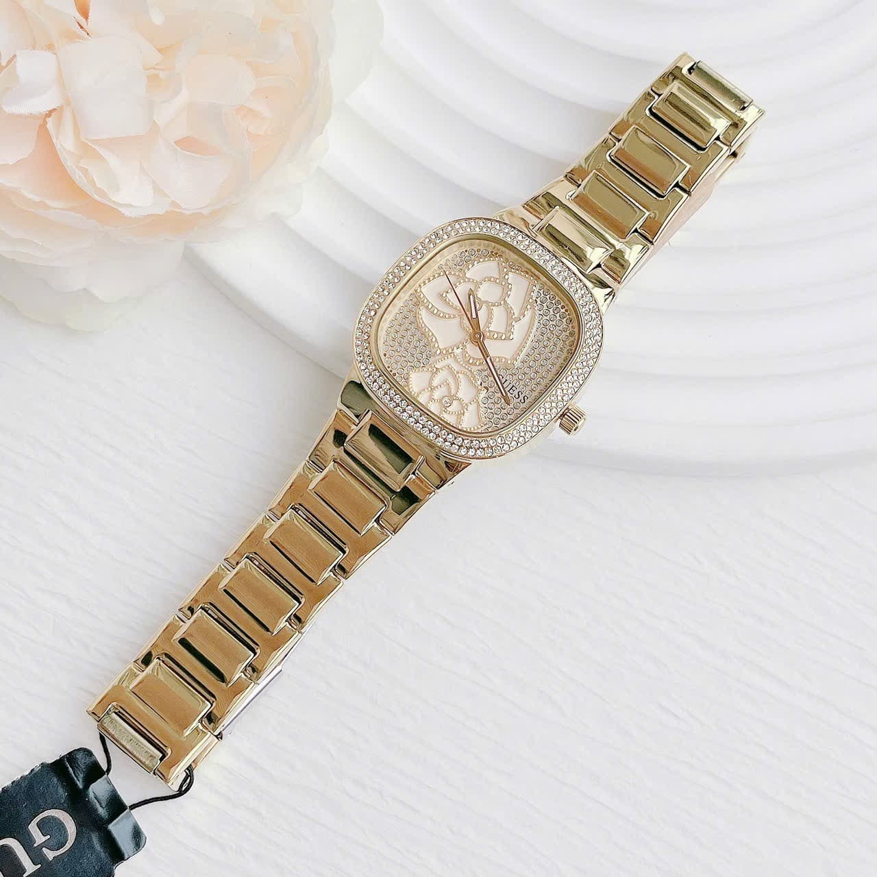 ĐỒNG HỒ Guess GW0544L2 - Thiết kế bông hoa 3D trên mặt đồng hồ ảnh 5