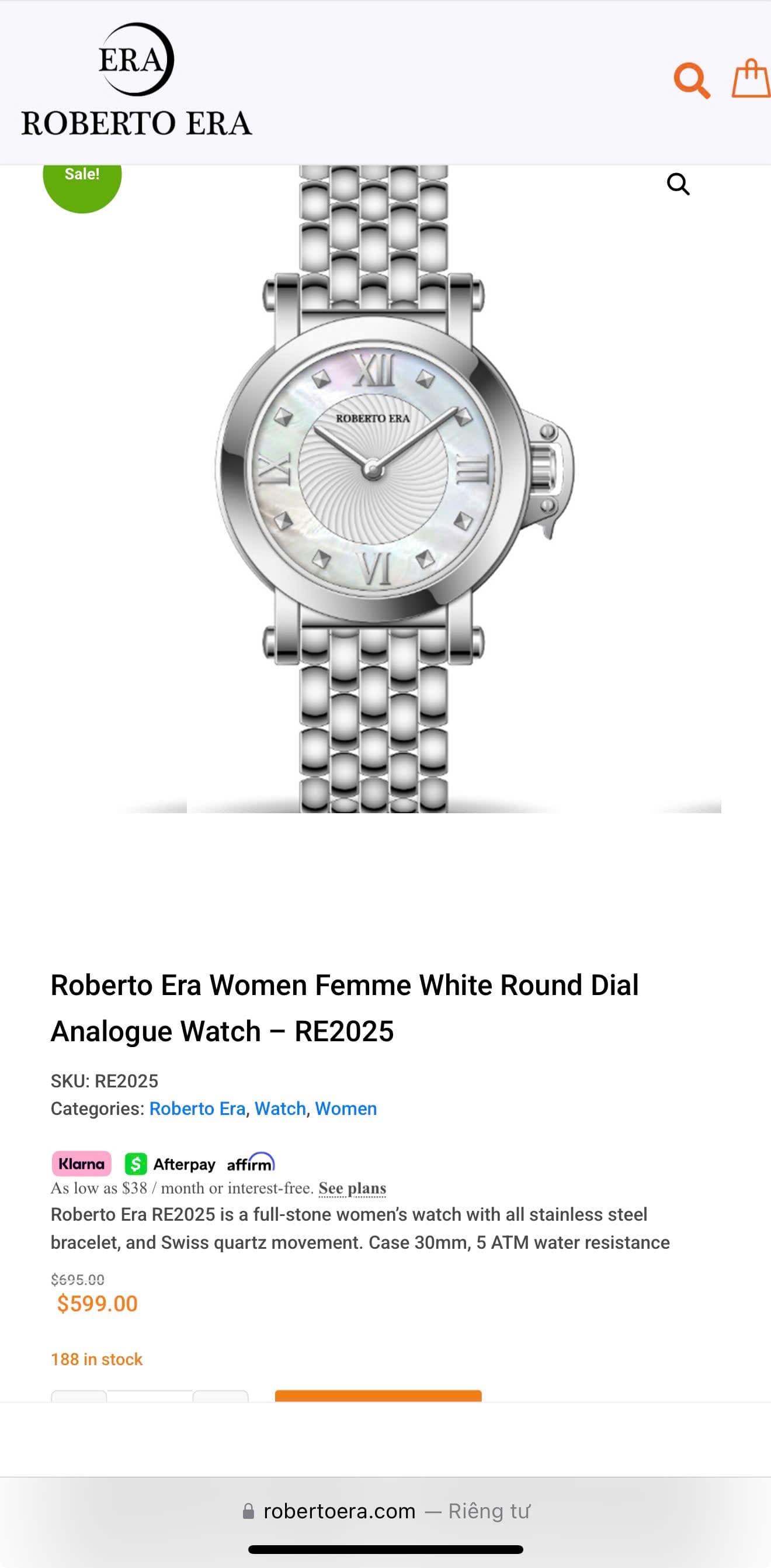 ĐỒNG HỒ Femme Collection, phân khúc cao cấp nhà Roberto RE2025 ảnh 5