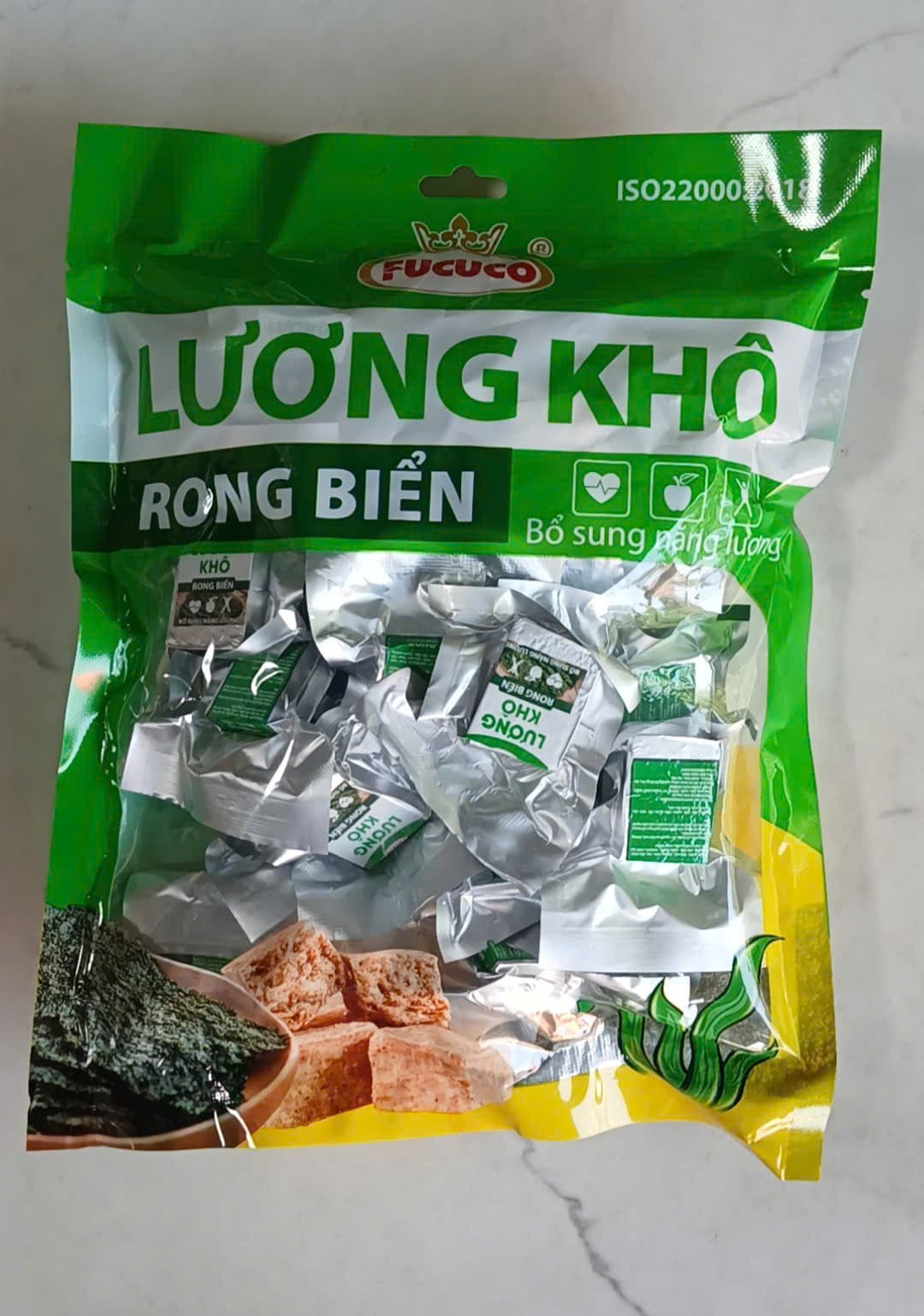 COMBO-2 GÓI LƯƠNG KHÔ RONG BIỂN+MIX VỊ-400GR