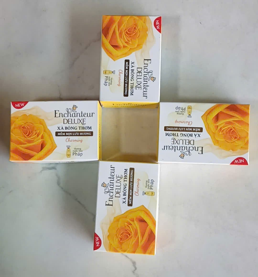 COMBO-4 CỤC XÀ BÔNG THƠM ENCHANTER-90GR