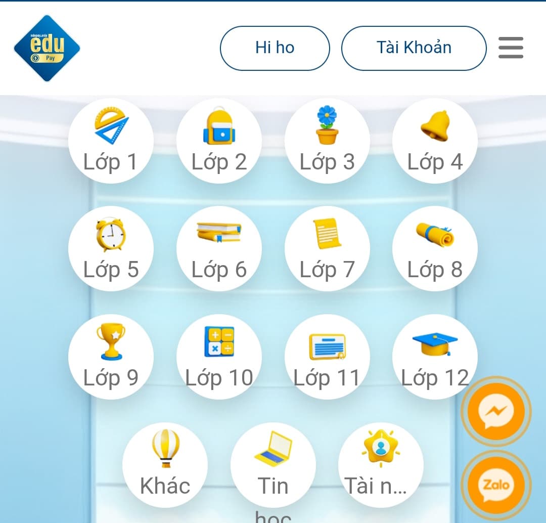 Thẻ học online trực tuyến EDUPAY  ảnh 8