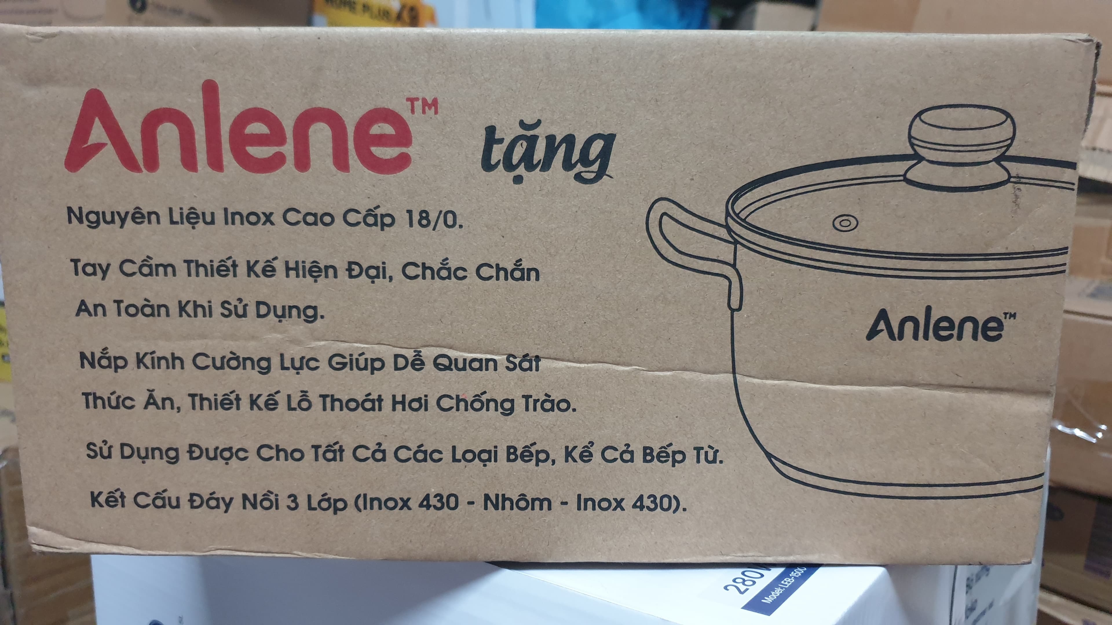 Nồi inox 24cm thương hiệu Five Star ảnh 3