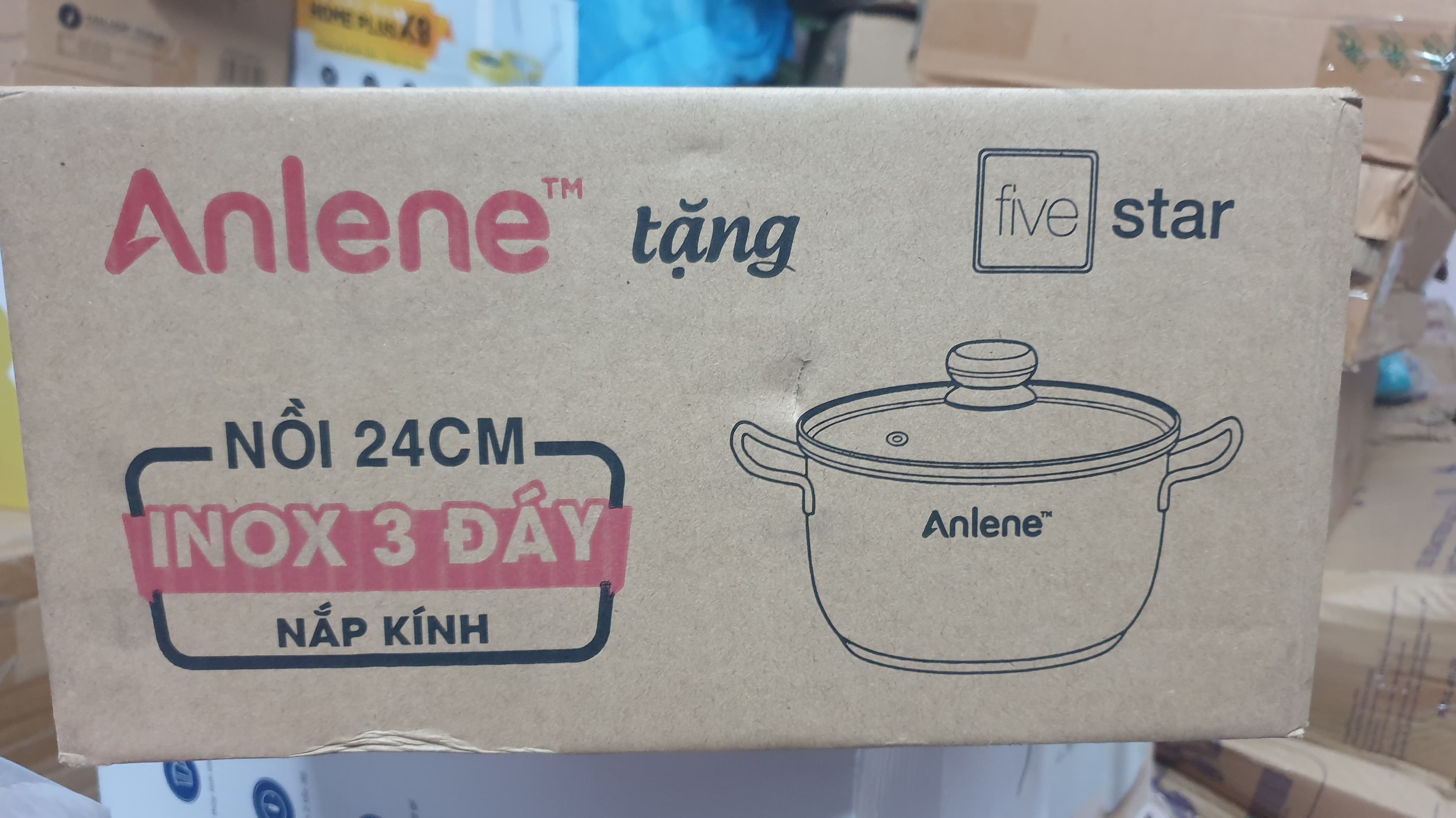 Nồi inox 24cm thương hiệu Five Star ảnh 4