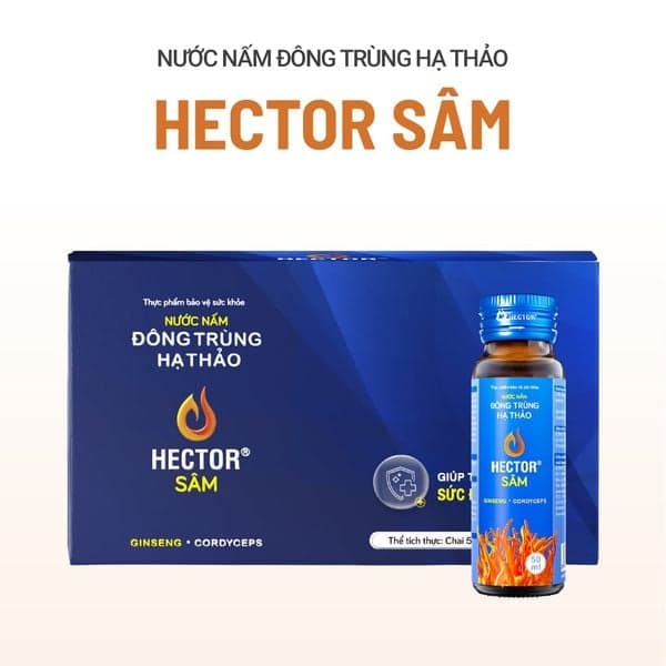 HECTOR SÂM - Nước uống Đông Trùng Hạ Thảo ảnh 3