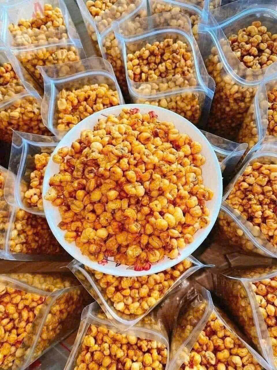 BẮP NẾP SẤY GIÒN -CAY CAY, GIÒN GIÒN-100% TỰ NHIÊN