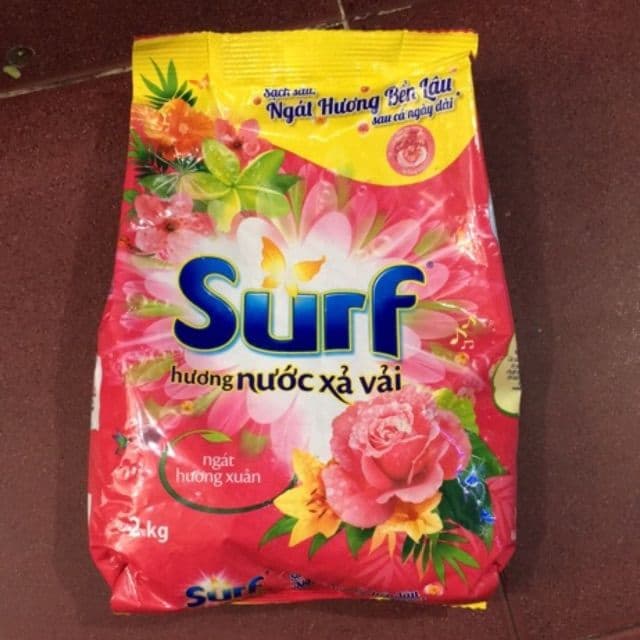BỘT GIẶT SUFT HƯƠNG NƯỚC XẢ VẢI-2KG