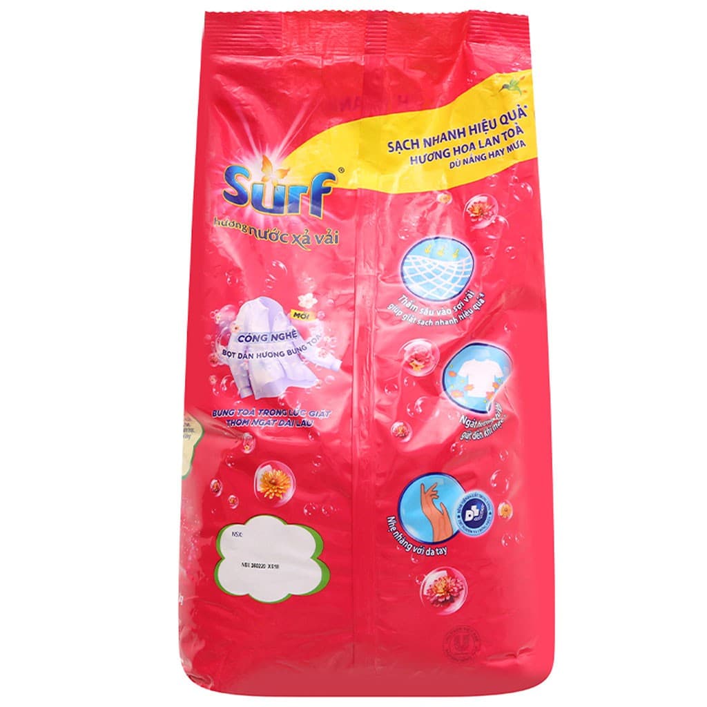 BỘT GIẶT SUFT HƯƠNG NƯỚC XẢ VẢI-5.3KG ảnh 2