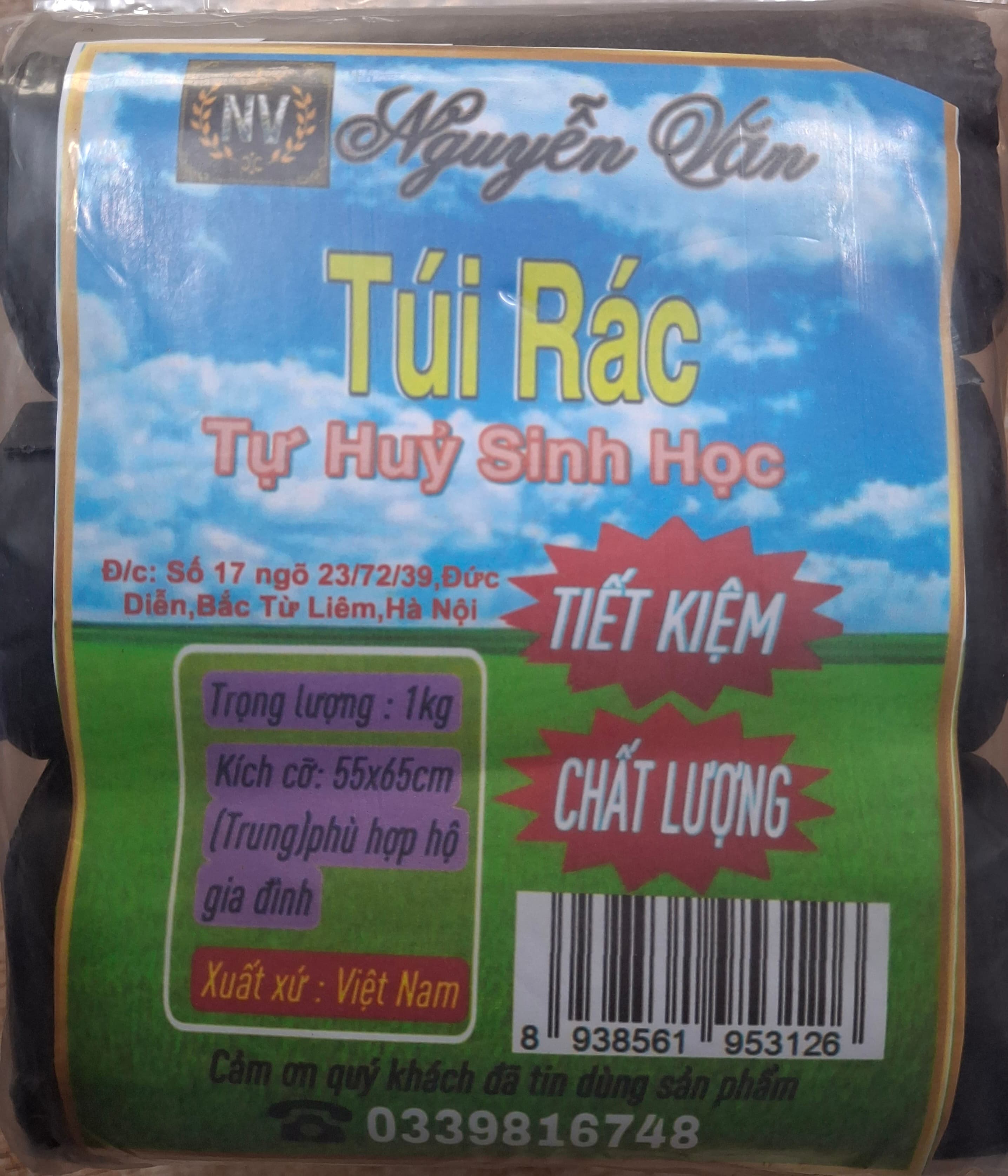     1 bịch túi đựng rác 