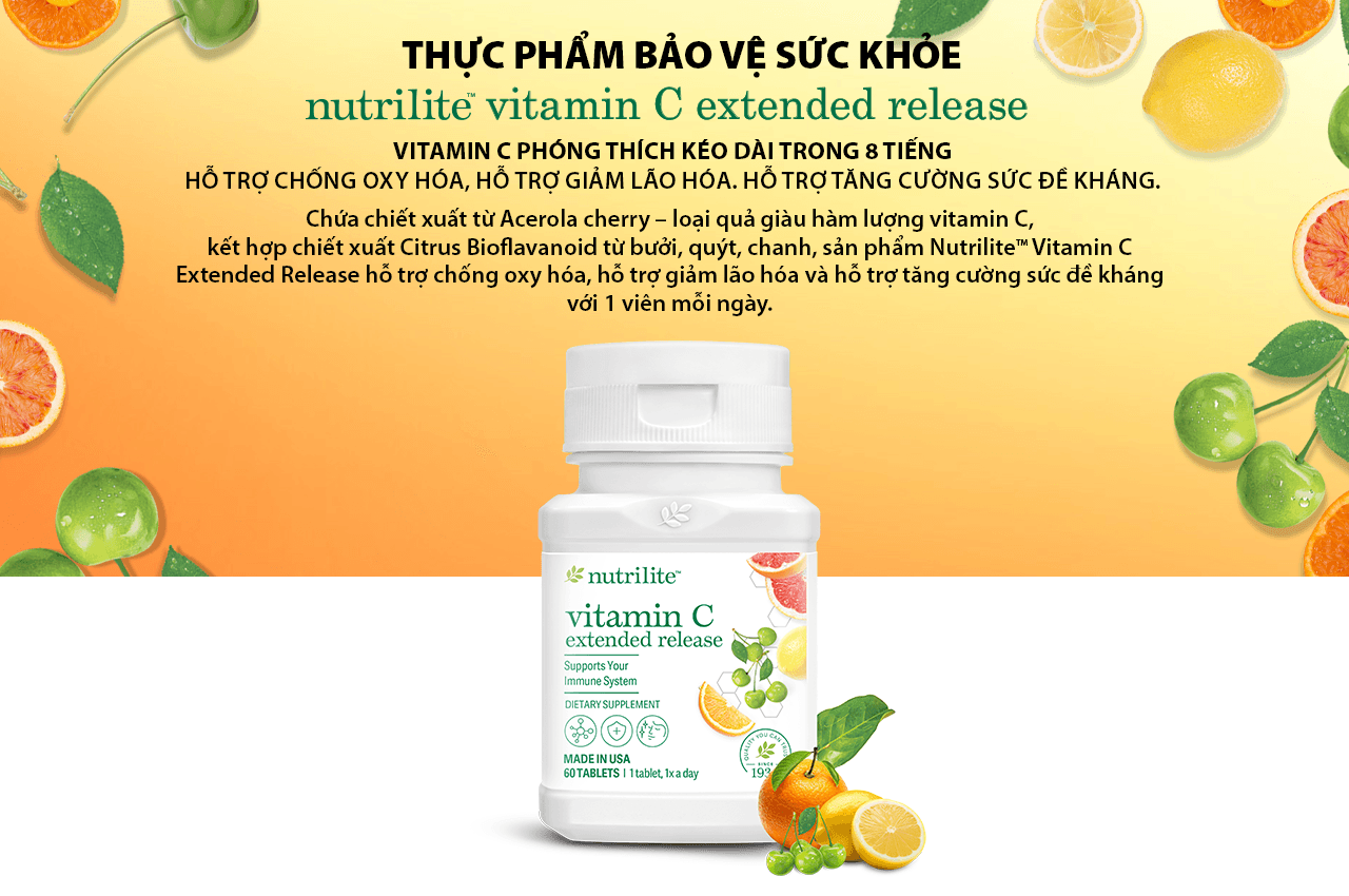 TP BVSK nutrilite™ vitamin C extended release ảnh 2