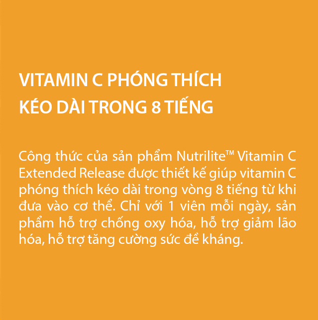 TP BVSK nutrilite™ vitamin C extended release ảnh 3
