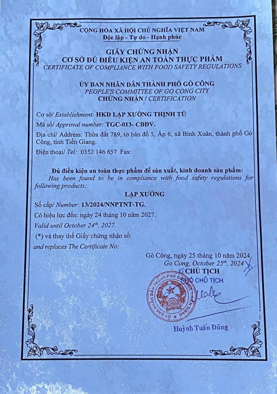 0.5kg Lạp xưởng Khô - Gò Công - Miền Tây ảnh 2