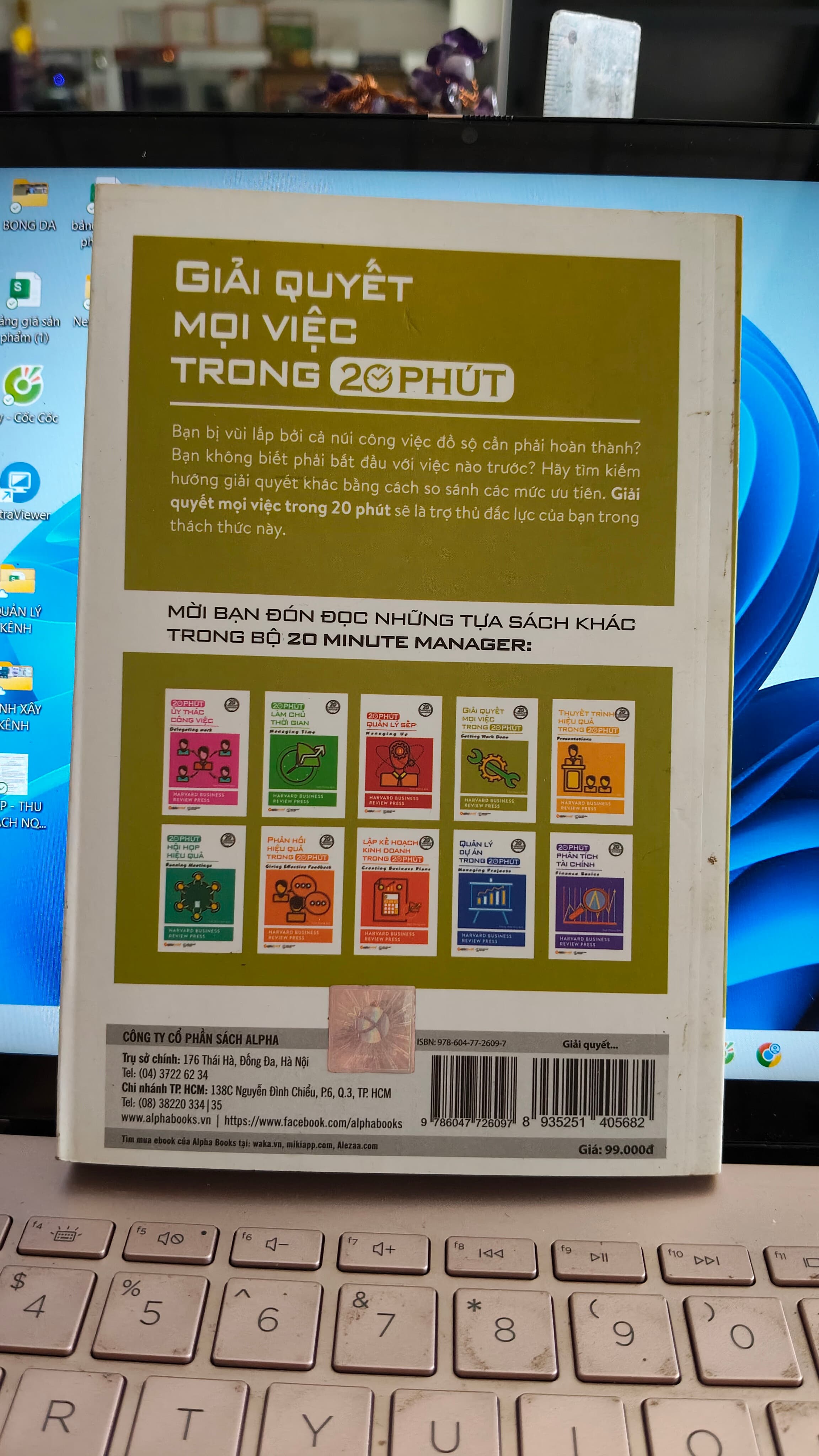 Sách GIẢI QUYẾT MỌI VIỆC TRONG 20 PHÚT  ảnh 2
