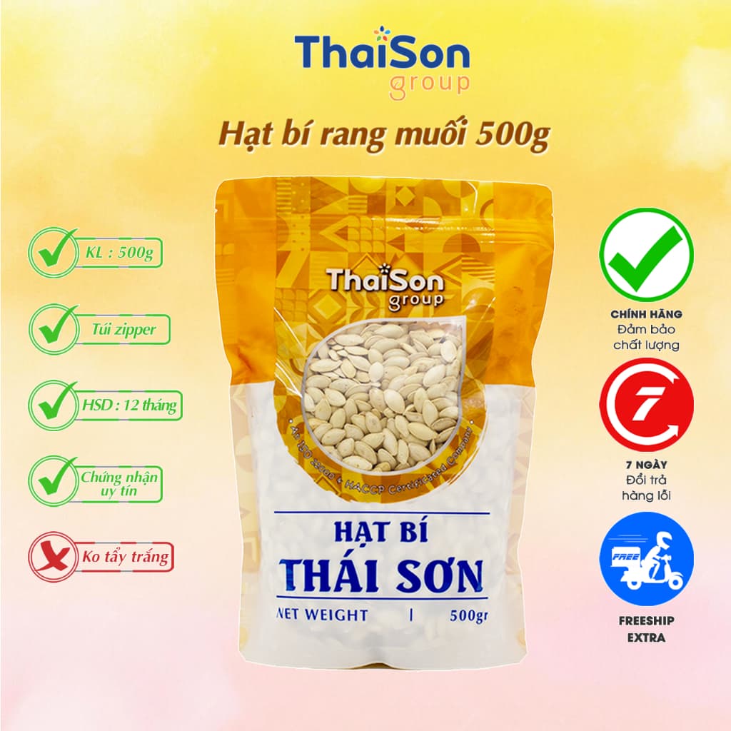 Hạt bí thái sơn gói 500gram