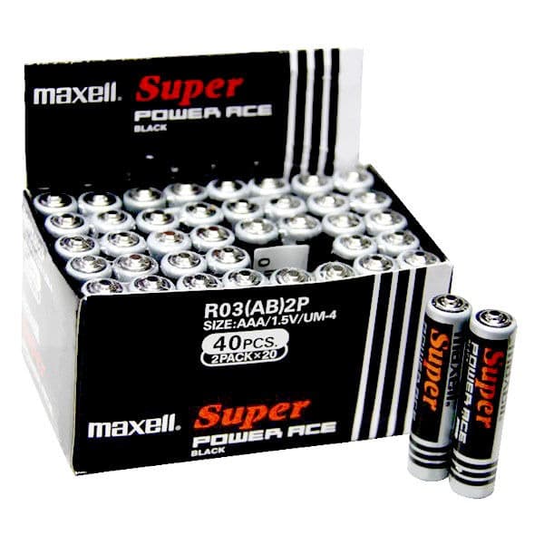 Pin Nhí Maxell Super ( 1hộp/ 40viên)