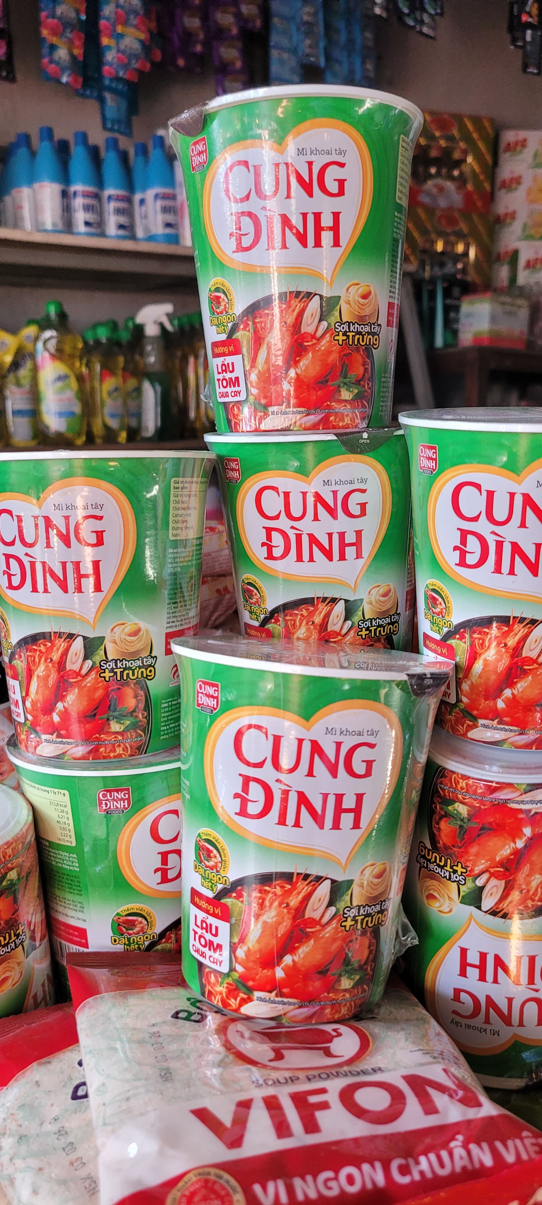 Combo 10 ly mì cung đình 