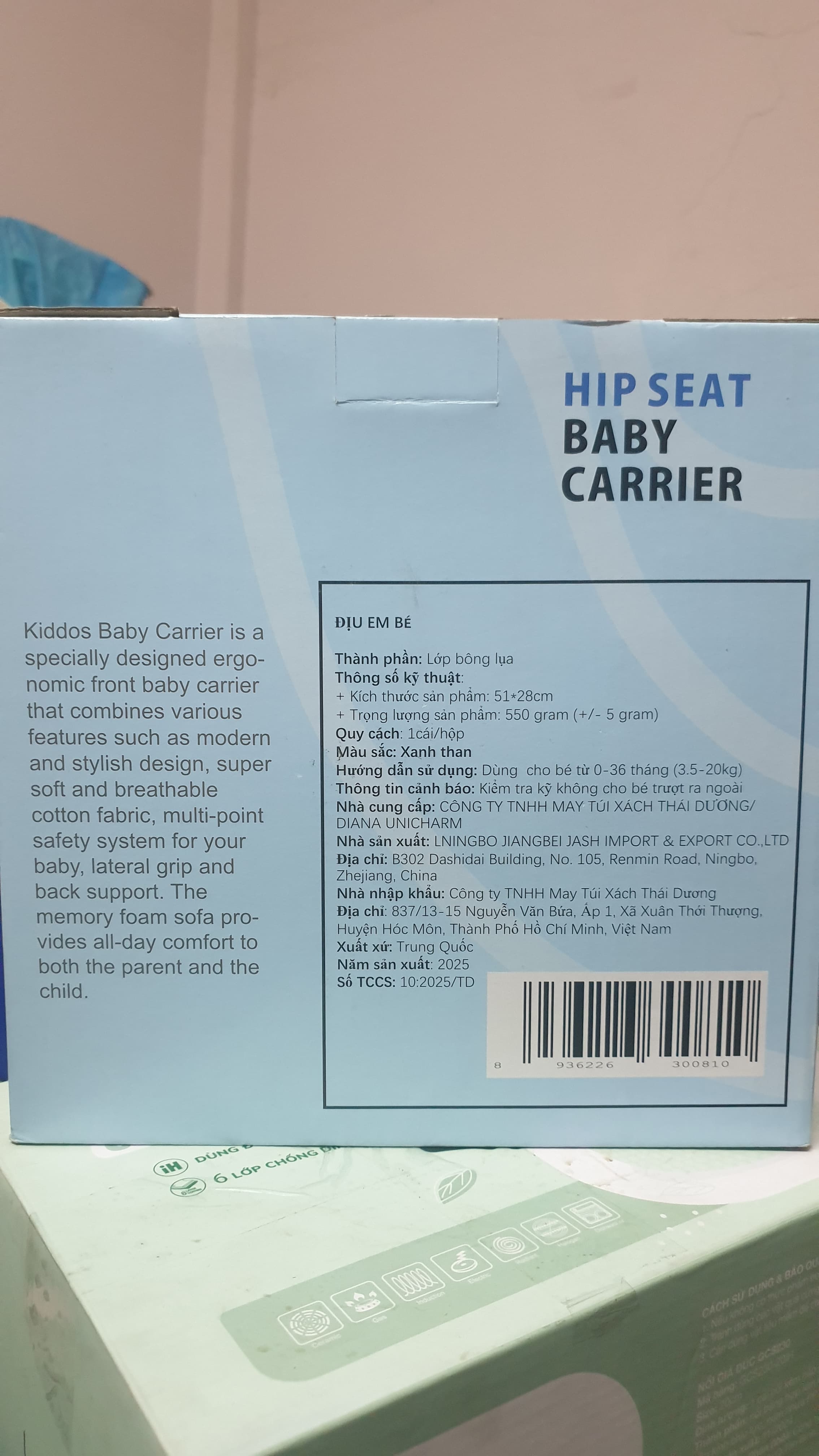 Địu ngồi cho bé đa năng thương hiệu Orzbow.  ảnh 3