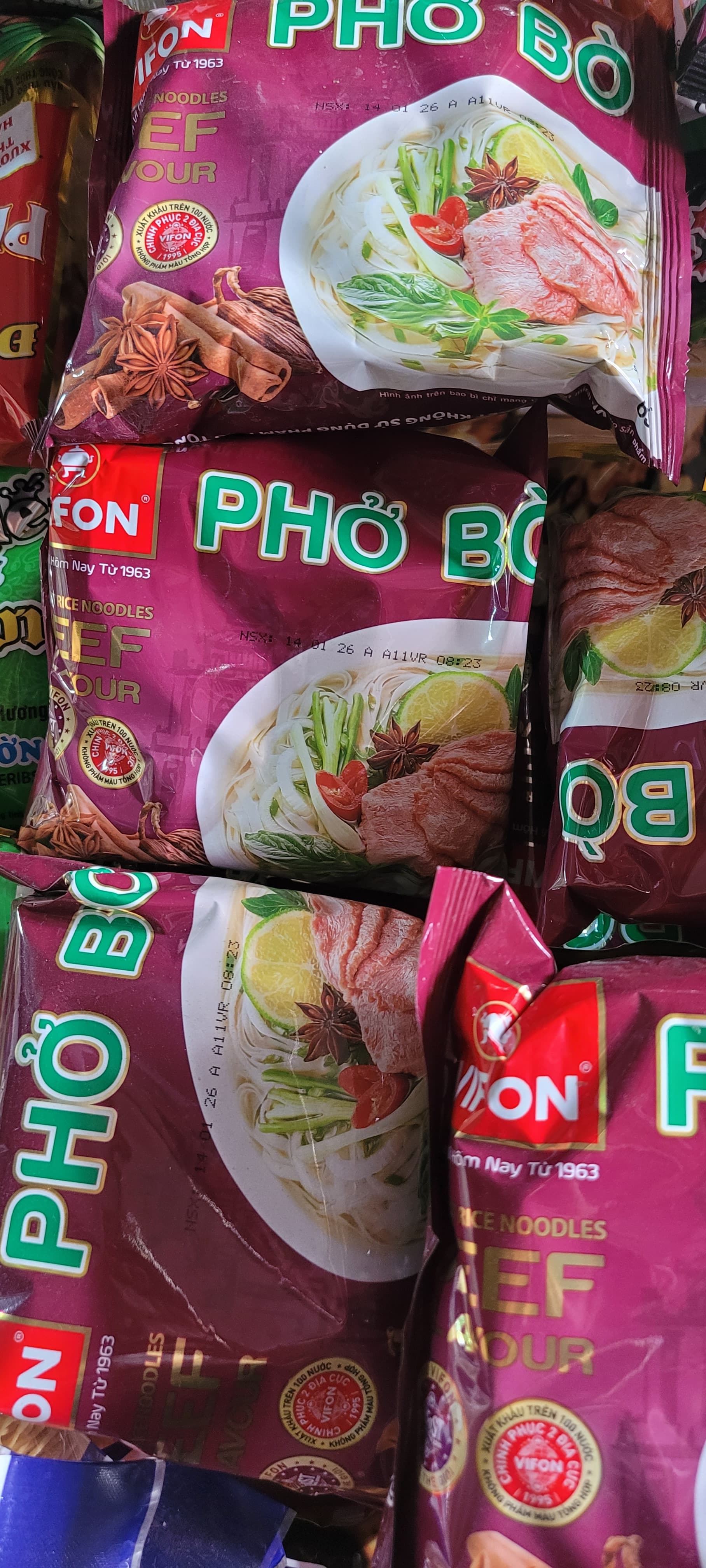 Combo 10 phở bò Vifon 