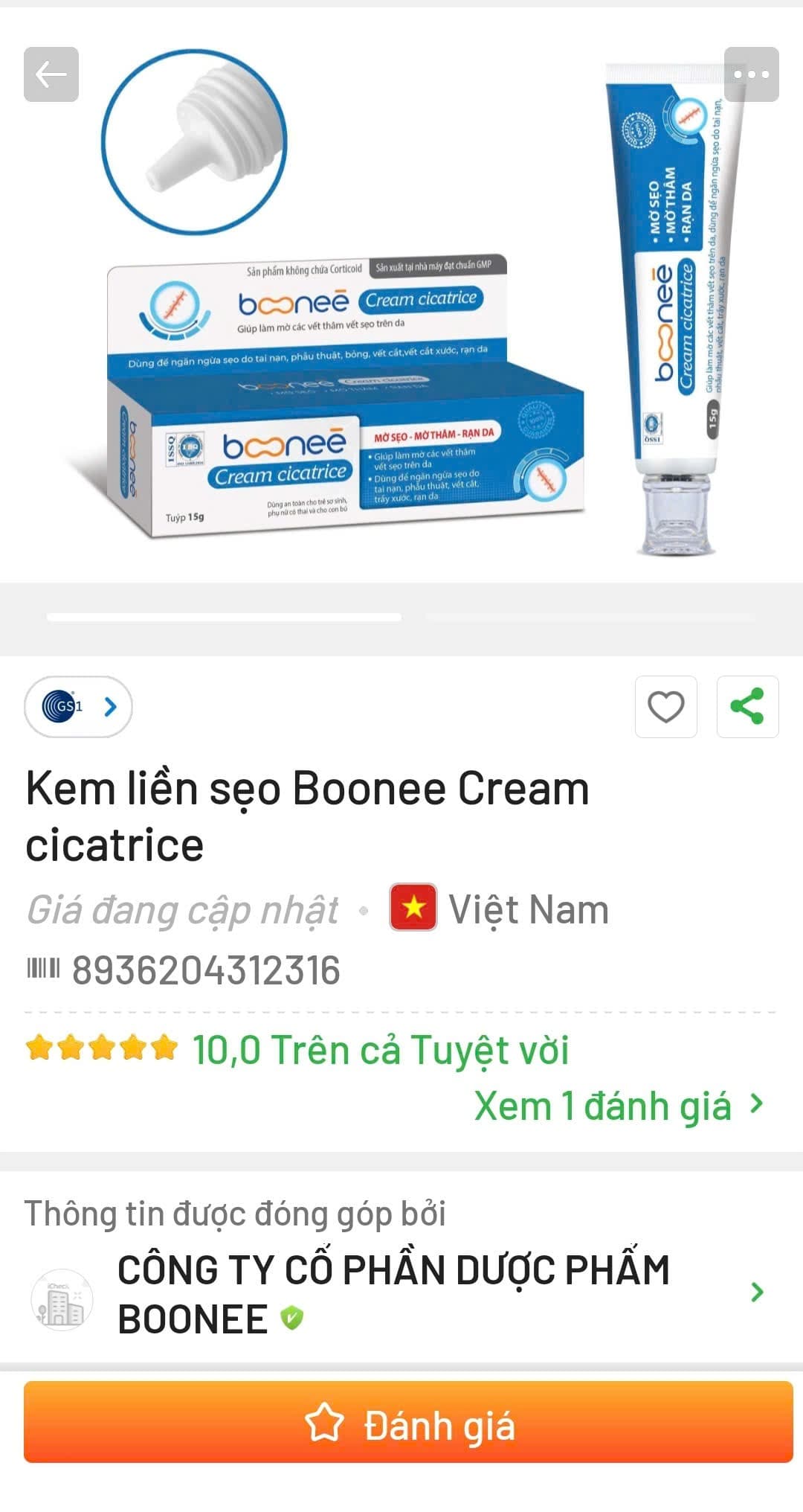 Kem liền sẹo  ảnh 2