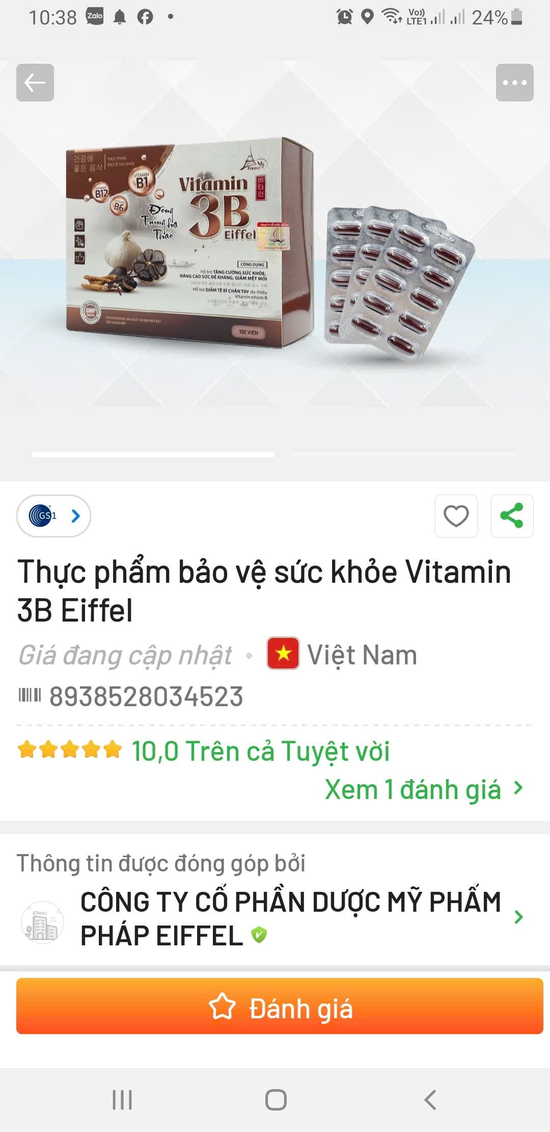 3B Bổ thần kinh  ảnh 2