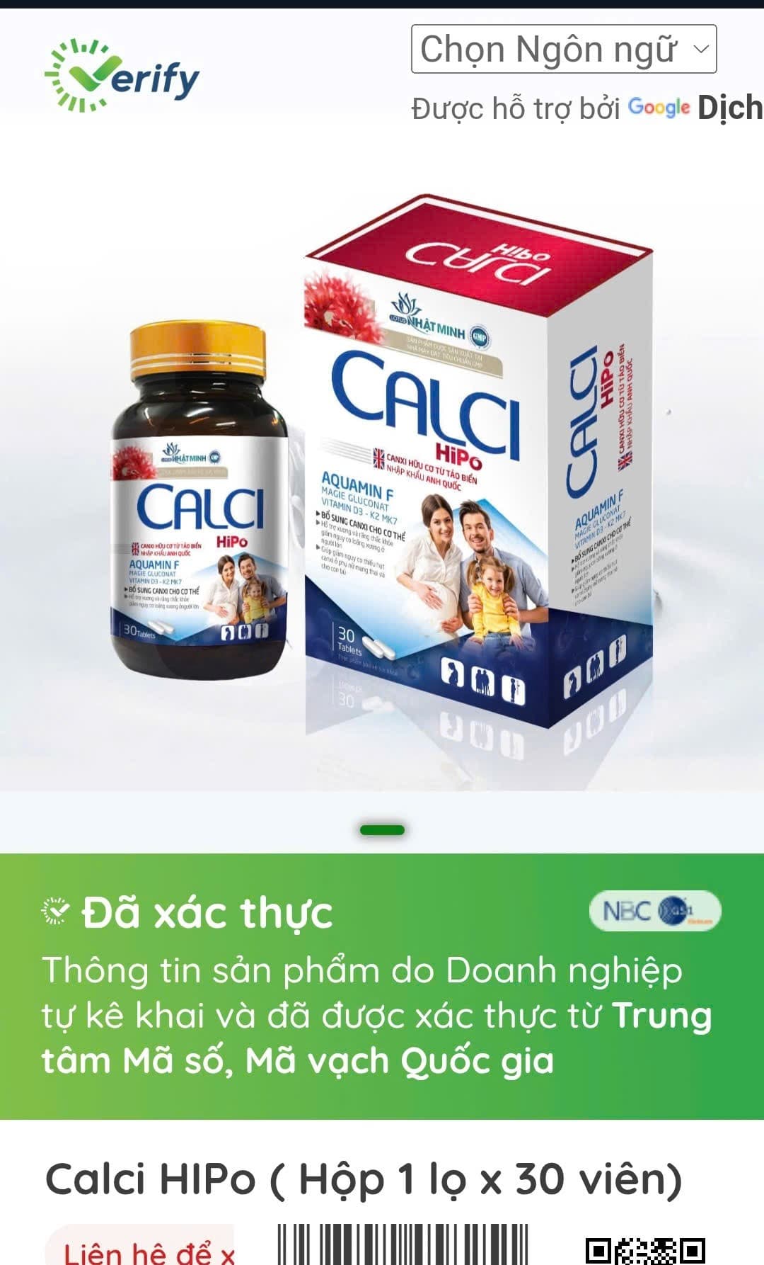 Canxi hữu cơ ảnh 2