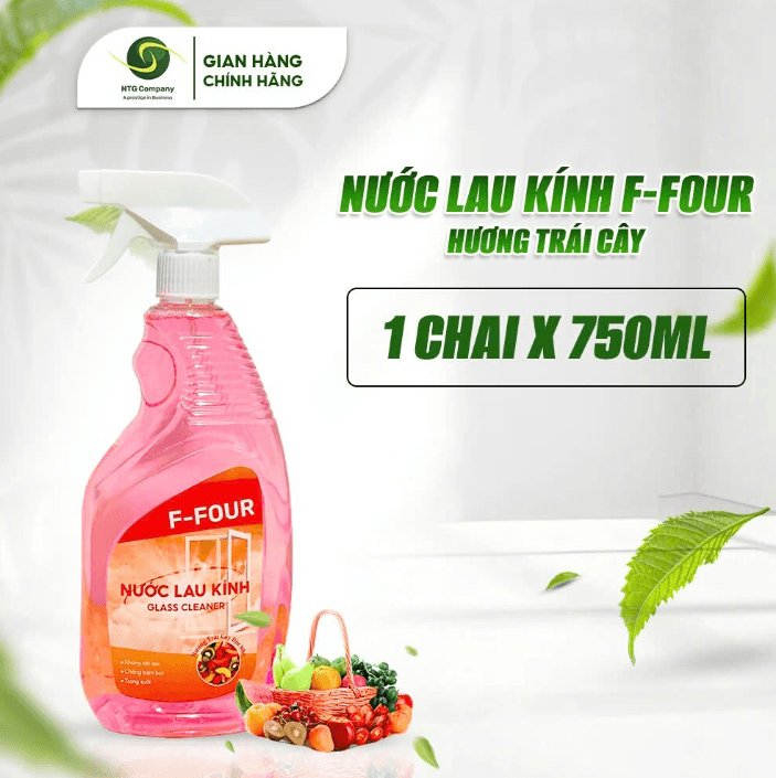 Nước lau kính F-FOUR Trái Cây