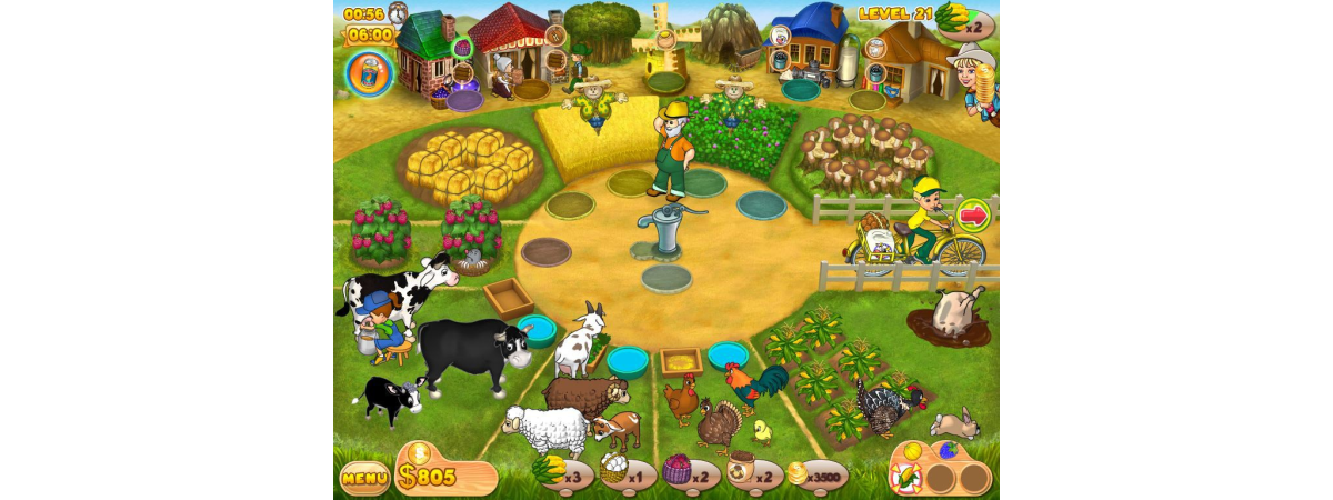 Trở thành 'dân cày thứ thiệt' với tựa game nông trại Farm Idle